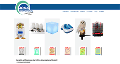 Desktop Screenshot of joka-international.de